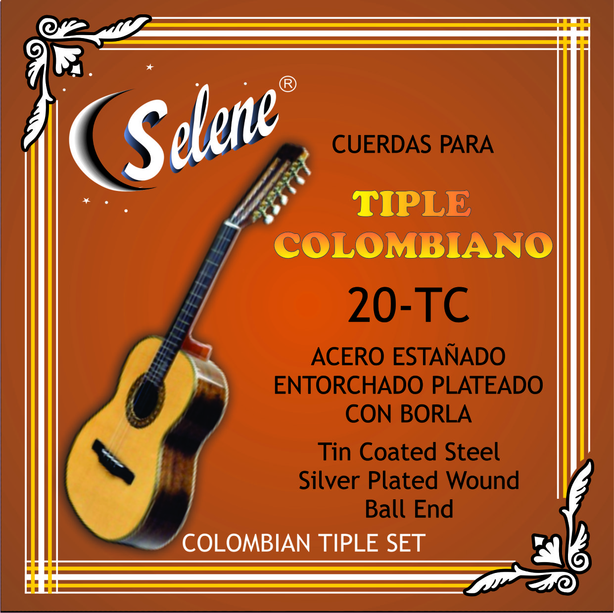 Cuerdas para Tiple Colombiano, Mod. 20-TC