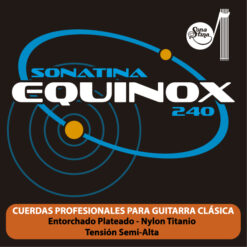 Cuerdas para Guitarra Clásica, Equinox Titanium, Mod.240