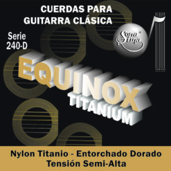 Cuerdas para Guitarra Clásica, Equinox, Mod.240-D