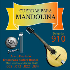 Cuerdas para Mandolina, Premier, Mod. 910