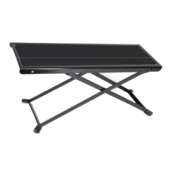 Banquillo Metálico para Pie de Guitarrista, con Niveles de Elevación