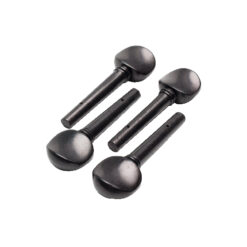 Clavija Para Violín de Ébano (Paquete de 4 Piezas)