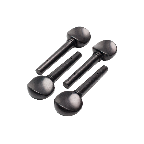 Clavija Para Violín de Ébano (Paquete de 4 Piezas)