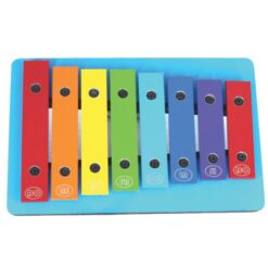 Xilófono Colores Forma de Rectángulo