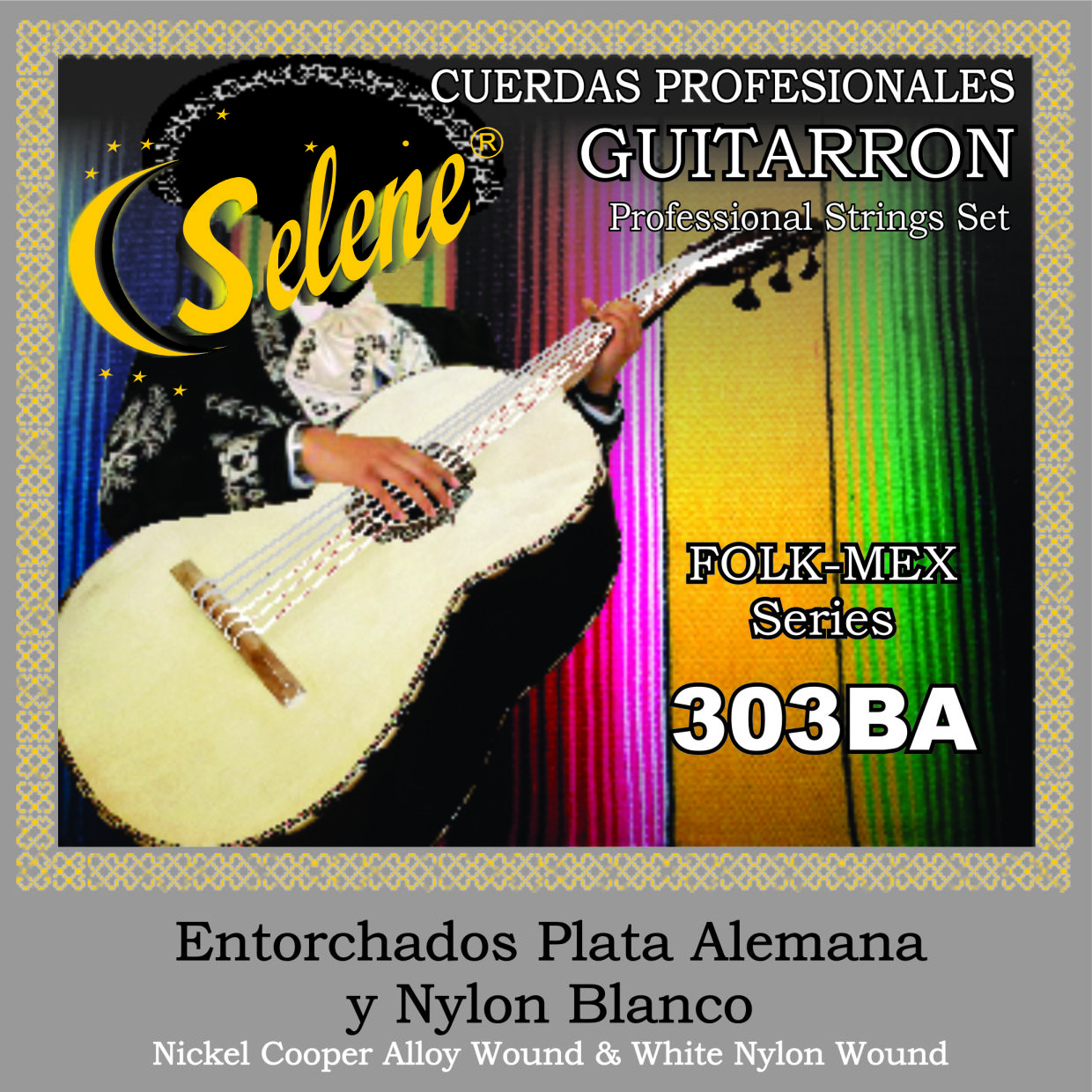 Cuerdas Profesionales para Guitarrón, Mod.303BA