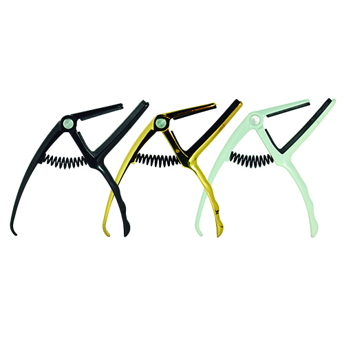 Capo Metálico de Tijera para Guitarra Acústica y Eléctrica.