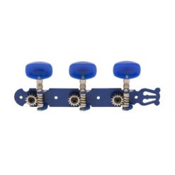Jgo. de Maquinaria Azul para Guitarra Clásica con Lira, Perno de Plástico.