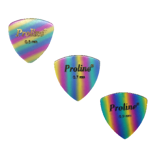 Púa Escudo Arcoiris (Paq. de 25 pzas.)