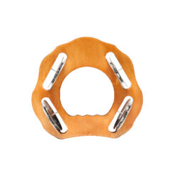 Pandero de Madera Plano Redondo Infantil Entintado.