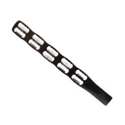 Pandero Grande Plano Recto Plastificado Negro.