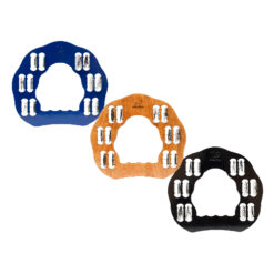 Pandero de Madera Redondo Plano Chico, Colores Surtidos.