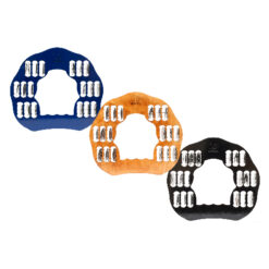 Pandero de Madera Redondo Plano Grande, Colores Surtidos.