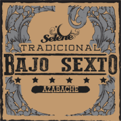 Jgo. de Cuerdas Negro "Azabache" para Bajo Sexto, Mod. AZBS