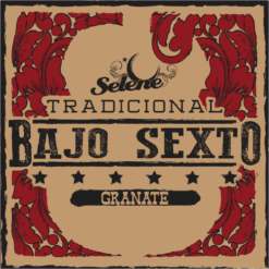 Jgo. de Cuerda Rojo "Granate" para Bajo Sexto, Mod. GRBS