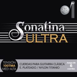 Jgo. de 6  Cuerdas Sonatina "Ultra" para Guitarra Clasica Profesional, Mod. 100-TMA6
