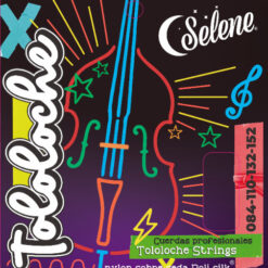 Cuerdas para Tololoche Rojo Escarlata, Mod. 153-RE