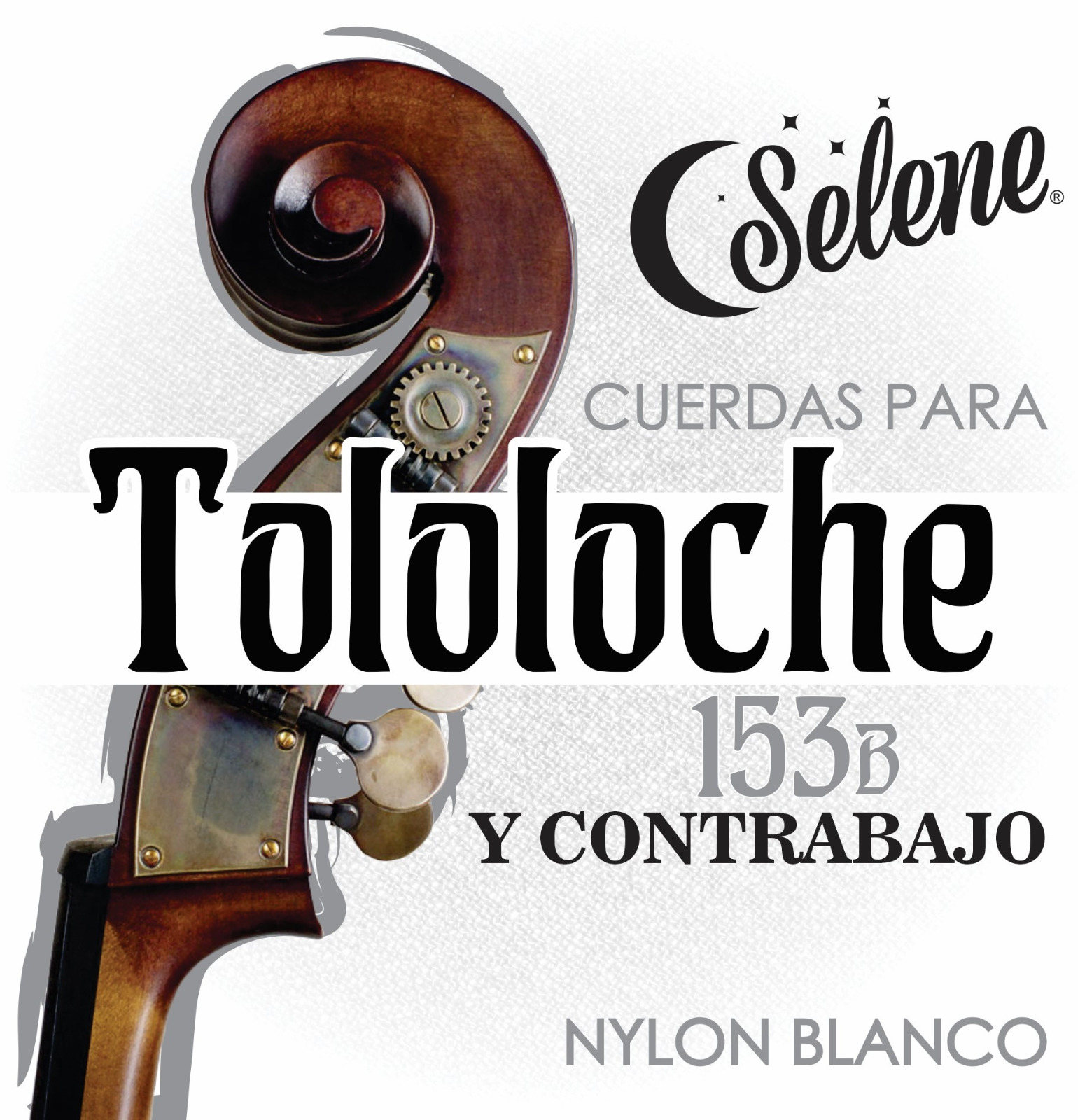 Jgo. de Cuerdas Selene para Contrabajo, Mod.153-B
