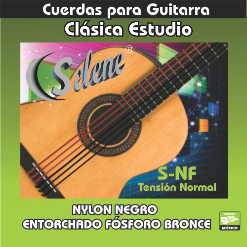 Jgo. de Cuerdas Selene para Guitarra Clásica Estudio, Mod. S-NF | Cuerdas  Armónicas de México S.A.