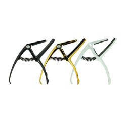 Capo Metálico de Tijera para Guitarra Acústica y Eléctrica.